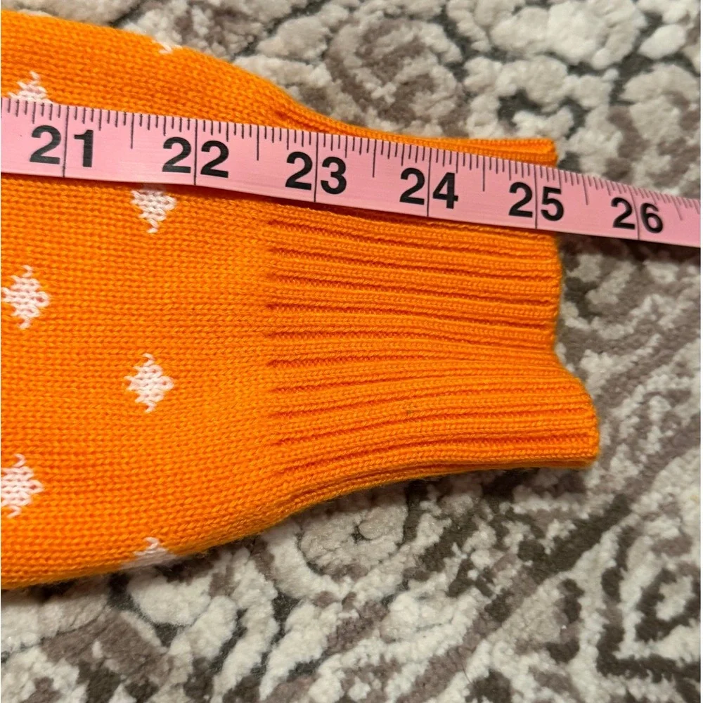 Campus Specialties Tennessee Volunteers NCAA Orange Fair Isle Sweater Mens Small
